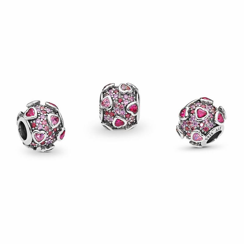 Pandora Australia Explosion of Love Charm - Sterling Silver | IZGXRT123